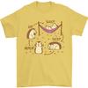 Funny Hedgehog Eat Sleep Repeat Lover Unisexs TShirt 100 Cotton