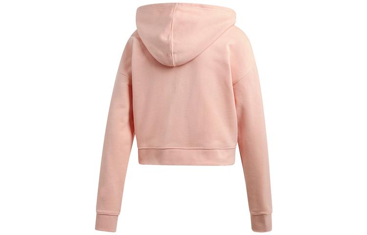 Adidas Originals Sweatshirts Women's Orange Pink Hooded Moderate Regular DX2161