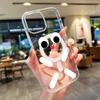 Funny Fun Eyes Suitable for Samsung S25Ultra Magnetic Mobile Phone Case S24 FE Simple S23/S24 Hard Case