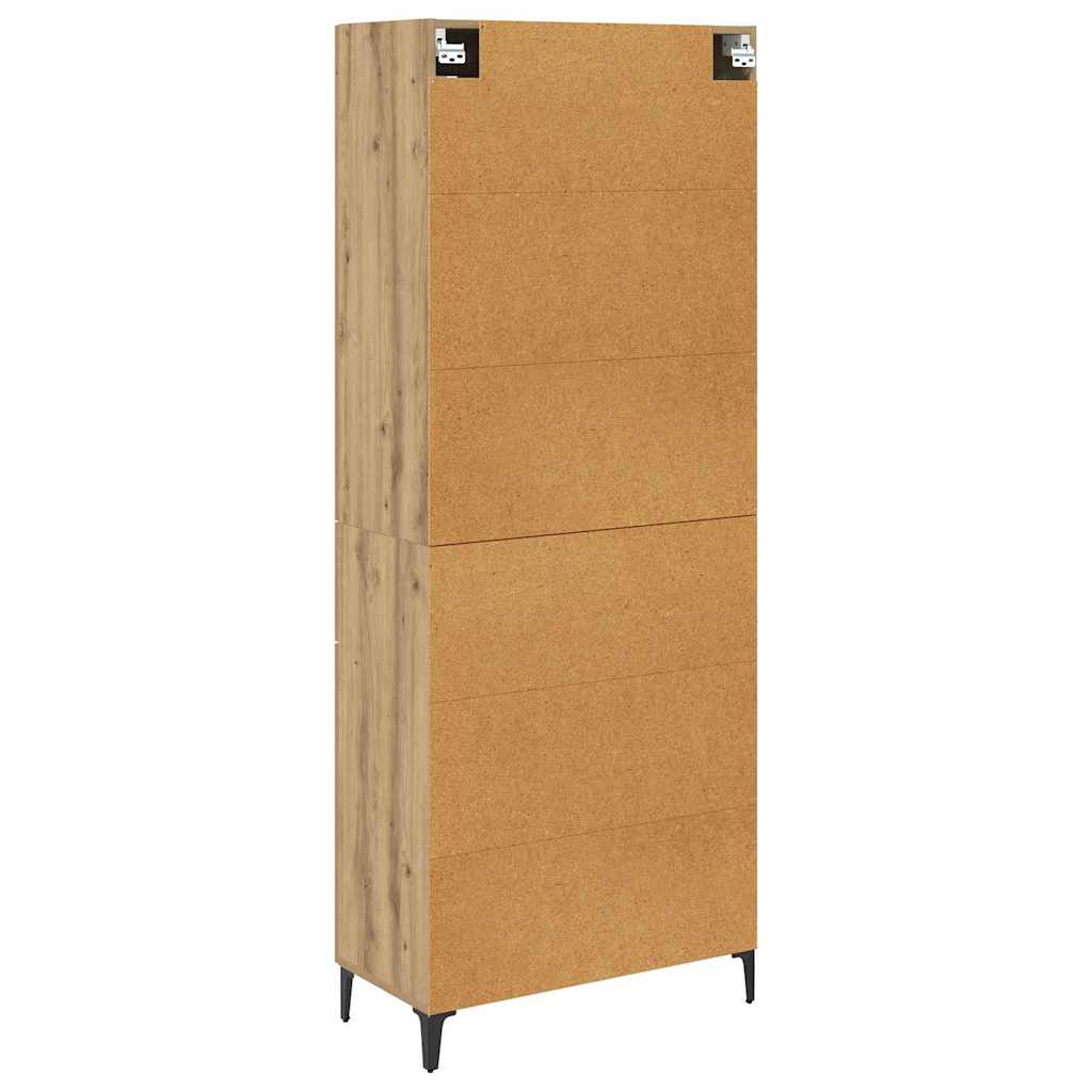 Highboard Artisan Oak 69.5 x 34 x 180 cm Particleboard