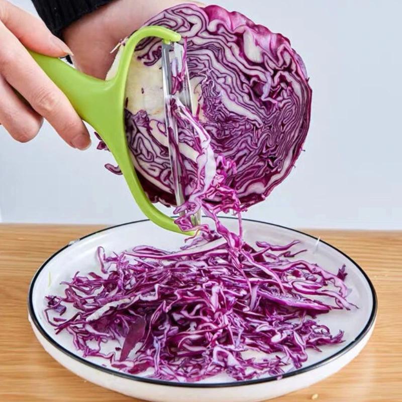 Vegetable Cutter, Cabbage Slicer, Vegetable Grater, Cabbage Shredder, Fruit Peeler, Knife Potato Peeler, Cutter, Kitchen Gadgets