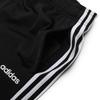 adidas Essentials 3-Streifen Hose mit offenem Saum aus Trikot Schwarz EI9761