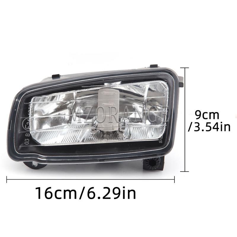 Fog Light FOR Ford Focus RS 2015 2016 2017 2018 Foglight Frame Headlight Foglamp Cover Black Grille Moulding Case Car Exterior