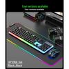 Russian Arabic Wired Luminous Gaming Keyboard & Mouse Set