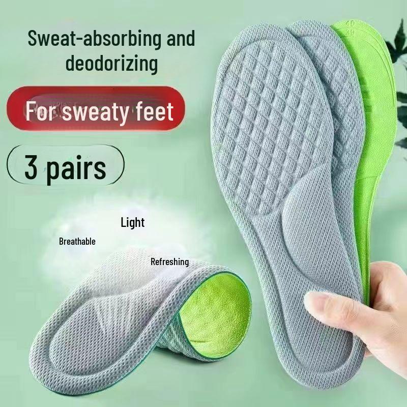 

Стельки из полыни: Sweat-Absorbing, Breathable, Shock-Absorbing, Super Soft Soles for Men and Women - Ideal for Sports and Military Training. 39-40 (Adjustable)
