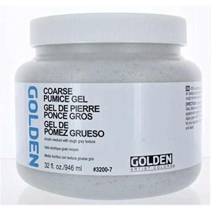 Mortier - GOLDEN - Pumice Gel - 946 ml - Pierre ponce - Intérieur - Gris