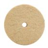 3 Inches Wool Felt Polishing Wheel 3\'\' Beige Buffing Pad Grinding Wheel