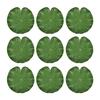 10 Pieces Artificial Fake Lotus Leaf Pool Floating Plants Home Table Party Decor
