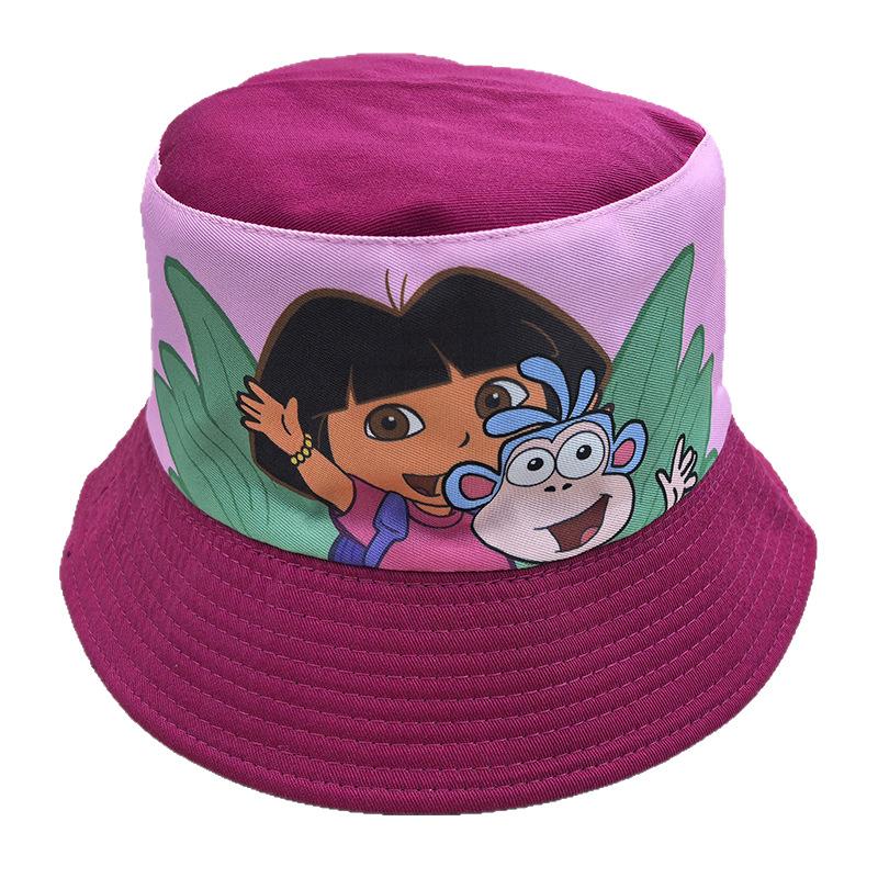 Adorable Anime Children's Fisherman Hats Bucket Hat for Women Men Lightweight Outdoor Travel Fishing Hat
