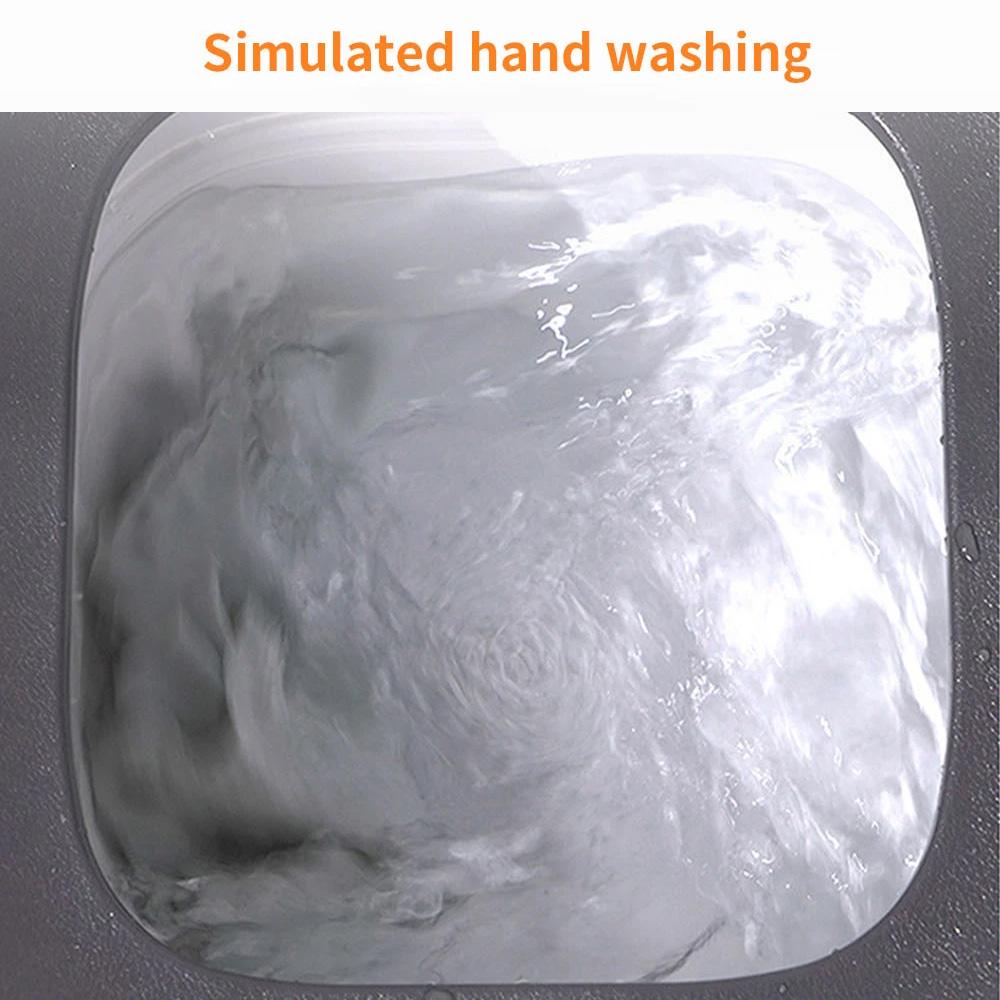 Wash Machine XPB08-F2 2 In 1 Portable Foldable Mini Washer Clothes Washing for Home Travel One