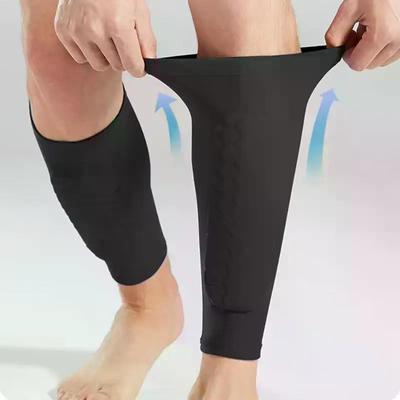 Soccer Protection Tibia Ski With Honeycomb Pad Sports Shin Splints Calf Protection Sleeve Trail Running Leggings Football Socks