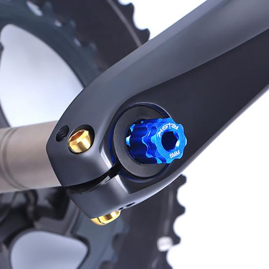 Radfahren MTB Rennrad Fahrrad Aluminium Legierung Offset Ring Kurbel Kappe Entfernung Werkzeug