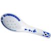 Spoons Japanese Ceramic Soup Spoons Japanese Soup Spoon Set of 10 Porcelain Blue and White Porcelain Soup Spoons for Ramen Noodles Wonton Dumpling