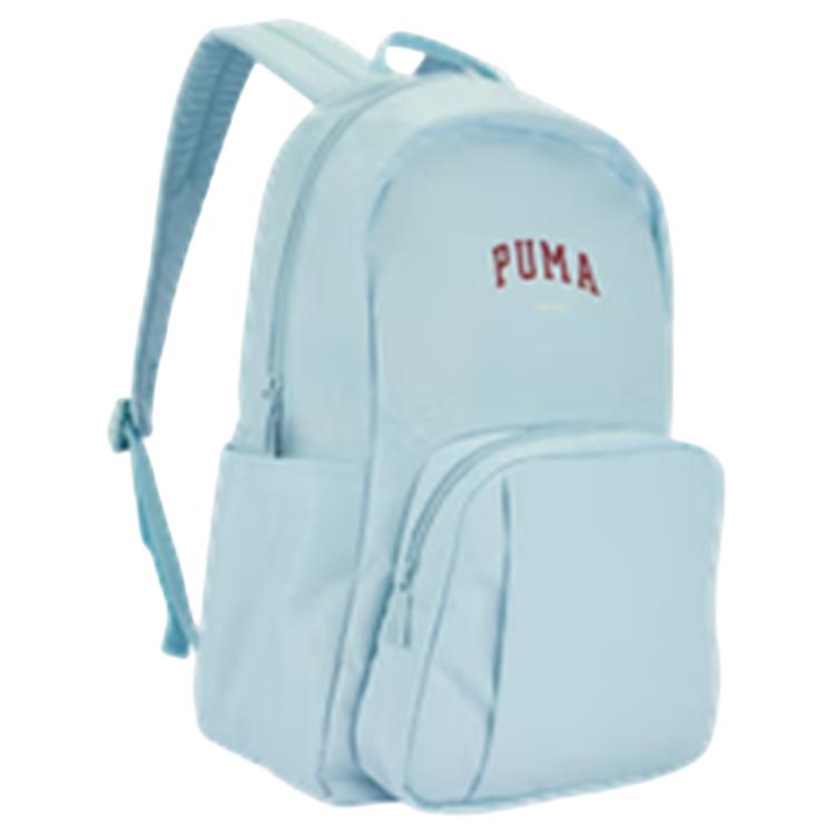 Puma Logo Outdoor Fabric Medium Backpack Unisex backpack Frost-Blue 092482-02 Frost Blue