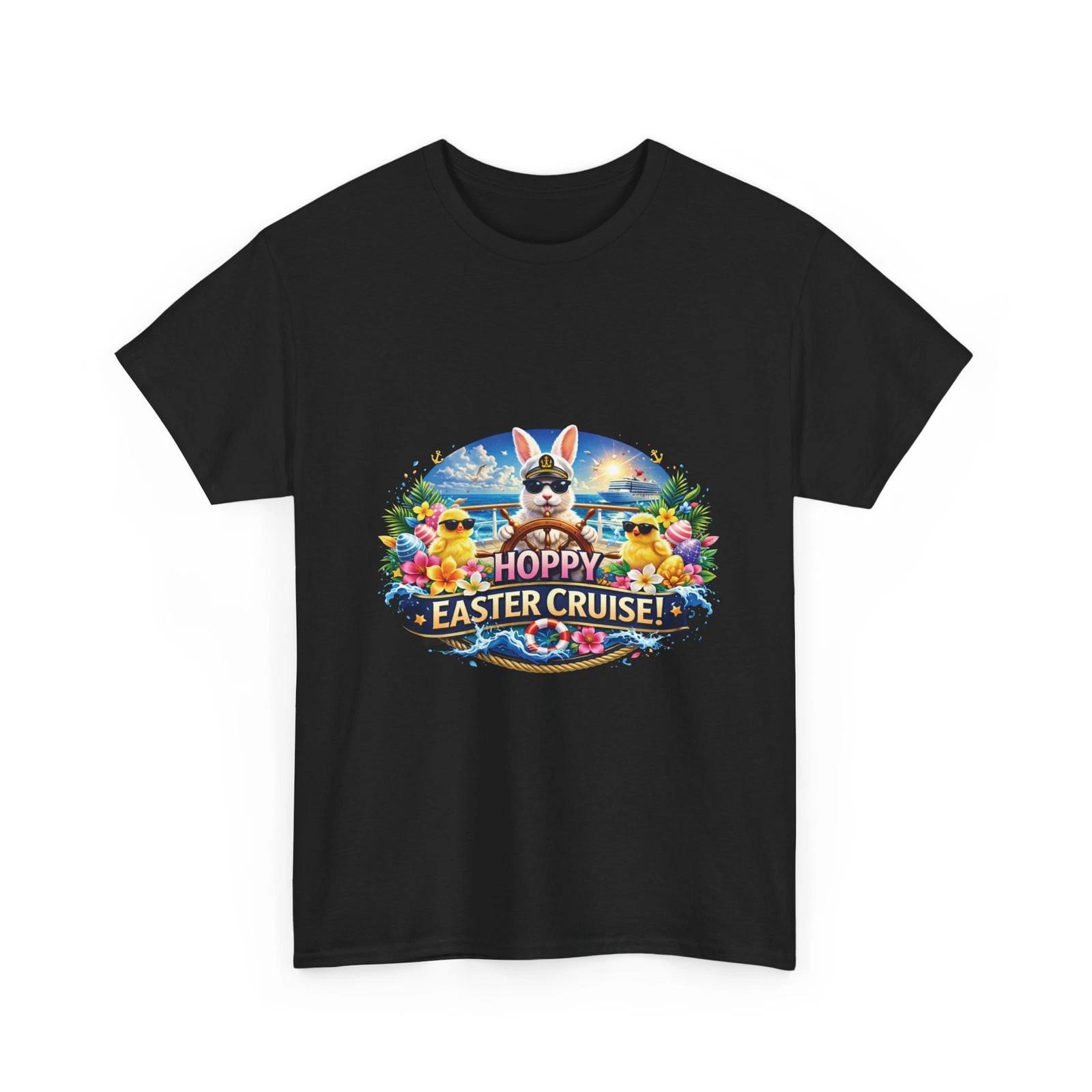 Hoppy Easter Cruise Shirt, Funny Bunny Cruise Crew Tee, Spring Break Vacation M