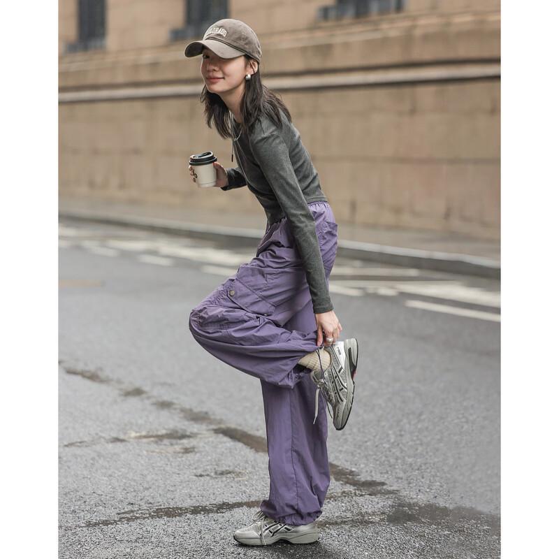 Demana Women's Spring Sporty Loose Fit Straight Leg Cargo Pants