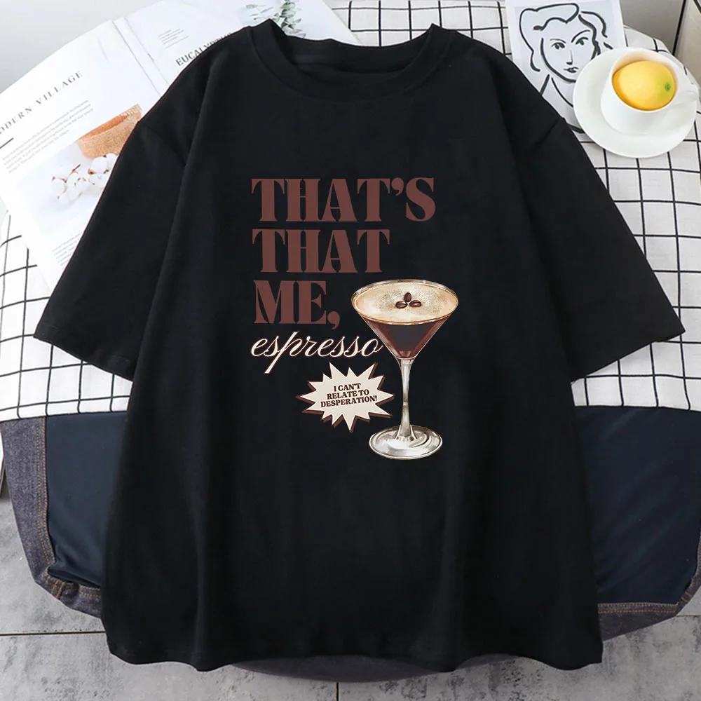 

Футболка с принтом певицы Сабрины Карпентер Альбом Espresso That s That Me Футболка с принтом из хлопка для женщин и мужчин Летние футболки Повседневные XS чёрный