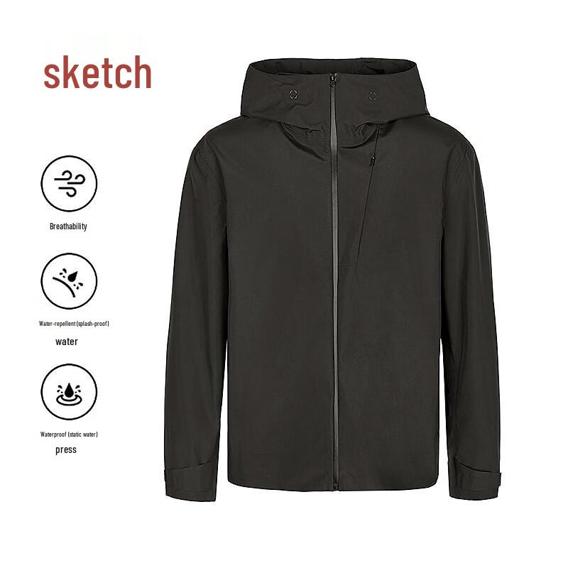 

CROQUIS Men s H-Fit Hooded Jacket M