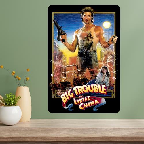 Big Trouble in Little China Classic Movie Metal Poster Sign 20x30cm(7.8x11.8inch)
