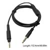 Quality Audios Cable with Microphones for SRH440A SRH840A Headsets 3.5mm Wire Braide Design with Inline Controls