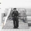 Custom Sombr Blanket Warm Fleece Soft Flannel American Singer Throw Blankets For Bed Sofa Office Autumn