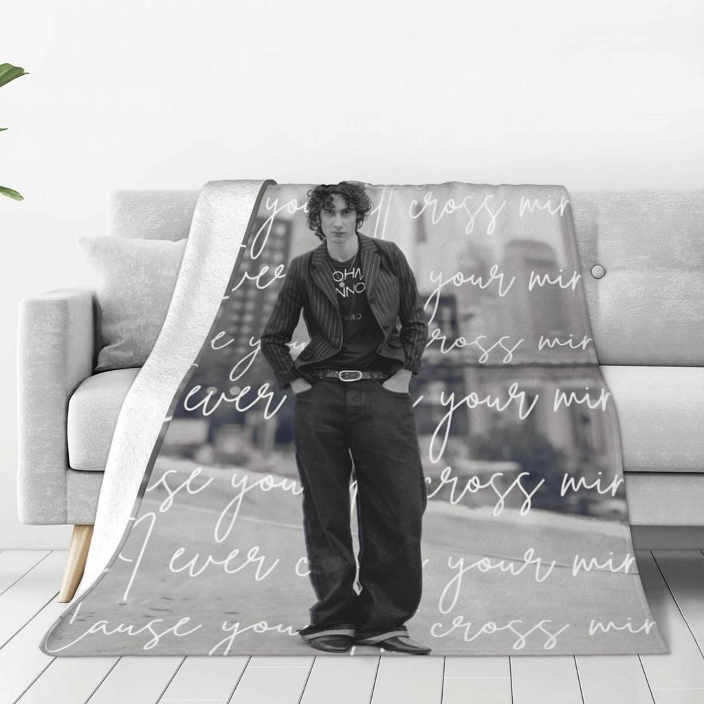 Custom Sombr Blanket Warm Fleece Soft Flannel American Singer Throw Blankets For Bed Sofa Office Autumn