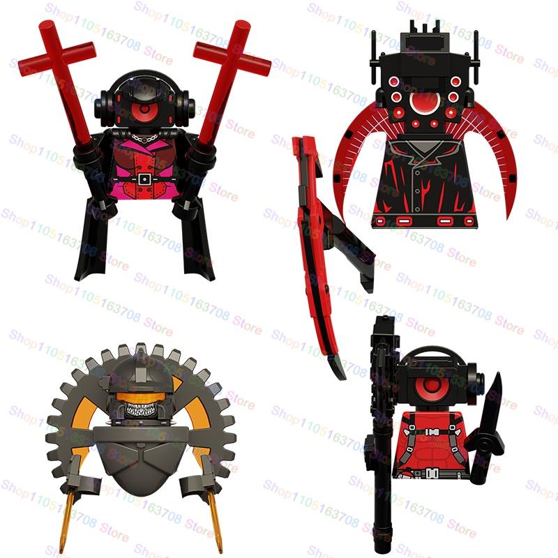 High-Quality Moc High-Quality Skibidi High-Quality Toilet High-Quality Man High-Quality Anime High-Quality Cartoon Construction Pieces Small