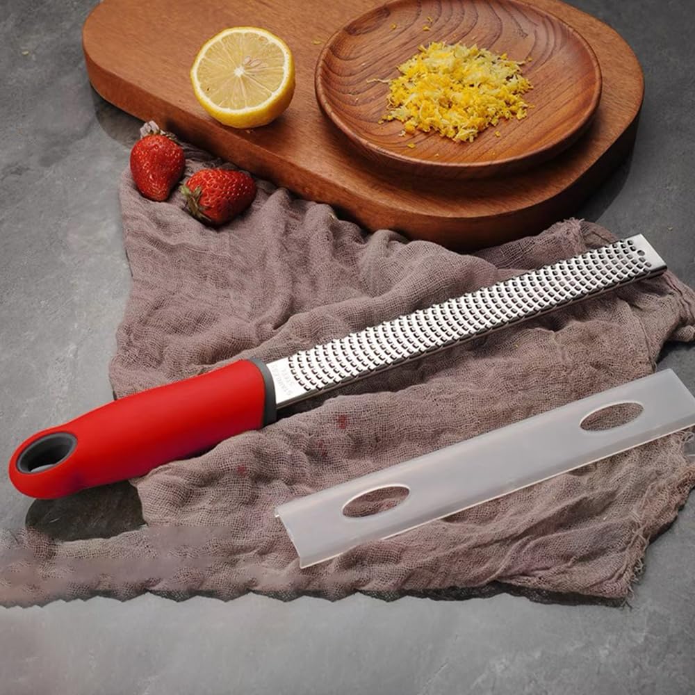 Goldene Käsehobel mit scharfen spülmaschinenfest Professionelle Reibe,