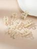 8PCS Women's Minimalist And Fashionable Mini 4CM Imitation Pearl Hair Grab
