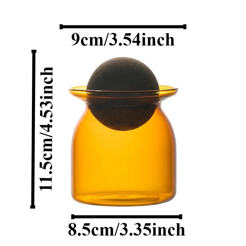 Coffee Bean Storage Jar Retro Sealed Food Grade Glass Coffee Powder Preservation Large Capacity Storage Bottle