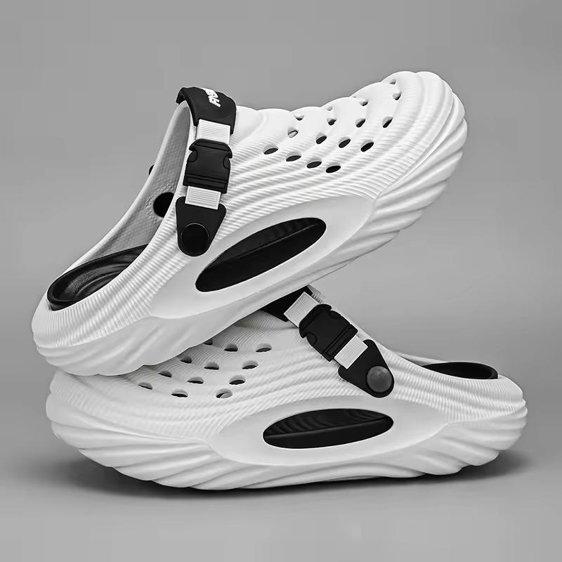 Unisex Summer Slippers Men Clogs Platform Women Beach Sandals Outdoor Casual Non-slip Footwear Men Sandals