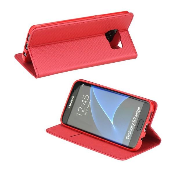 Etui Smart Magnet Book Do Galaxy Czerwone