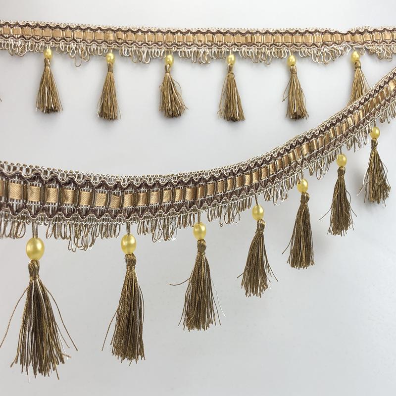 11.5 Meter Curtain Tassel Fringe Edging Lace Trim Garment Curtain Cushion Decor Sewing Accessories DIY Upholstery Crafts