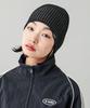 BICOLOR BEANIE BLACK [X Girl] Women's