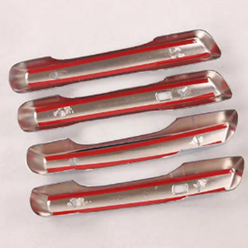 19-22 Hyundai Venue Carbon Fiber Door Handle Cover Decor