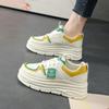 Board Shoes Women's 2025 Spring Little White Shoes New Versatile Casual Women's Shoes Show Feet Small Platform Sports Shoes