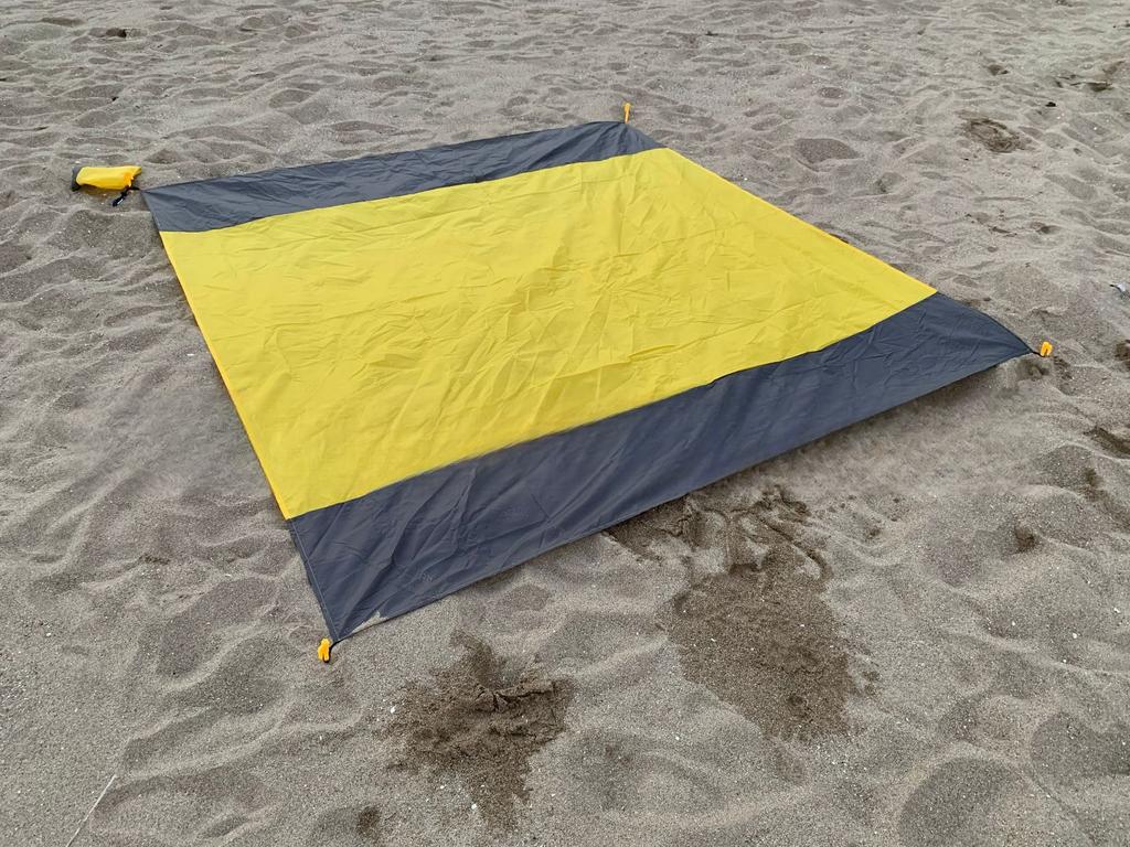 Yiwu Goalfit Outdoor Camping Beach Sand Free Beach Mat Waterproof Beach Mat 200*210
