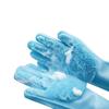 Pet Bathing Gloves - Anti-Scratch & Anti-Bite Scrubbing Brush for Dogs & Cats