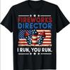 Fireworks Director I Run You Run 4th Of July Men Boys T-Shirt