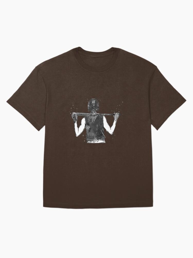 The Walking Dead Girl Softball Player Oversized Unisex T-Shirt