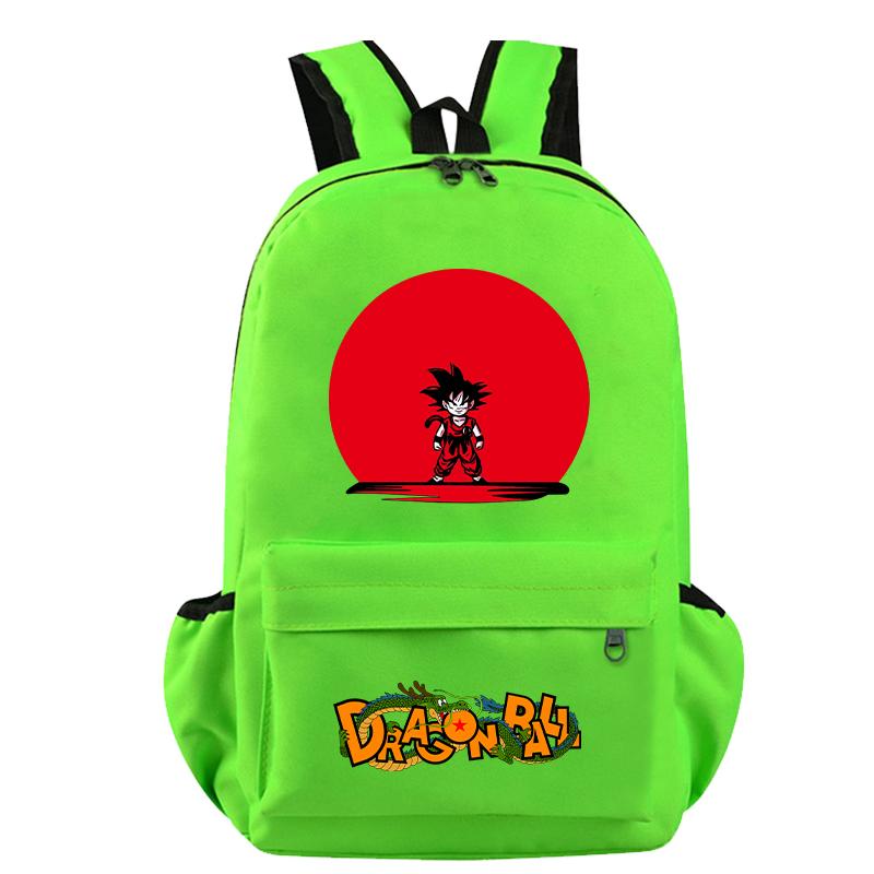 Anime Dragon Ball Cute Cartoon Backpack Document Bag for Girl Boy Teenager Best Gifts Schoolbag Men Women Leisure Travel Unisex Bagpack Rucksack