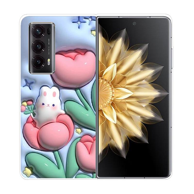 Для Honor Magic V2 5G Чехол Прозрачная Передняя и Задняя Крышка Для Honor Magic V VS V2 RSR V3 VS3 Чехол для Телефона Ударопрочный Чехол HONOR Magic V3