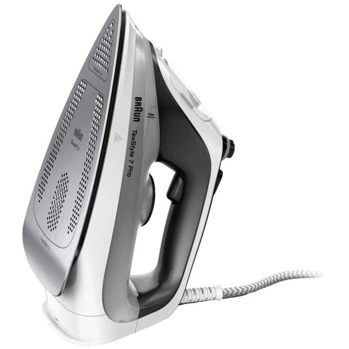 Fer à repasser à vapeur braun si7149wb blanc, noir 2900 w