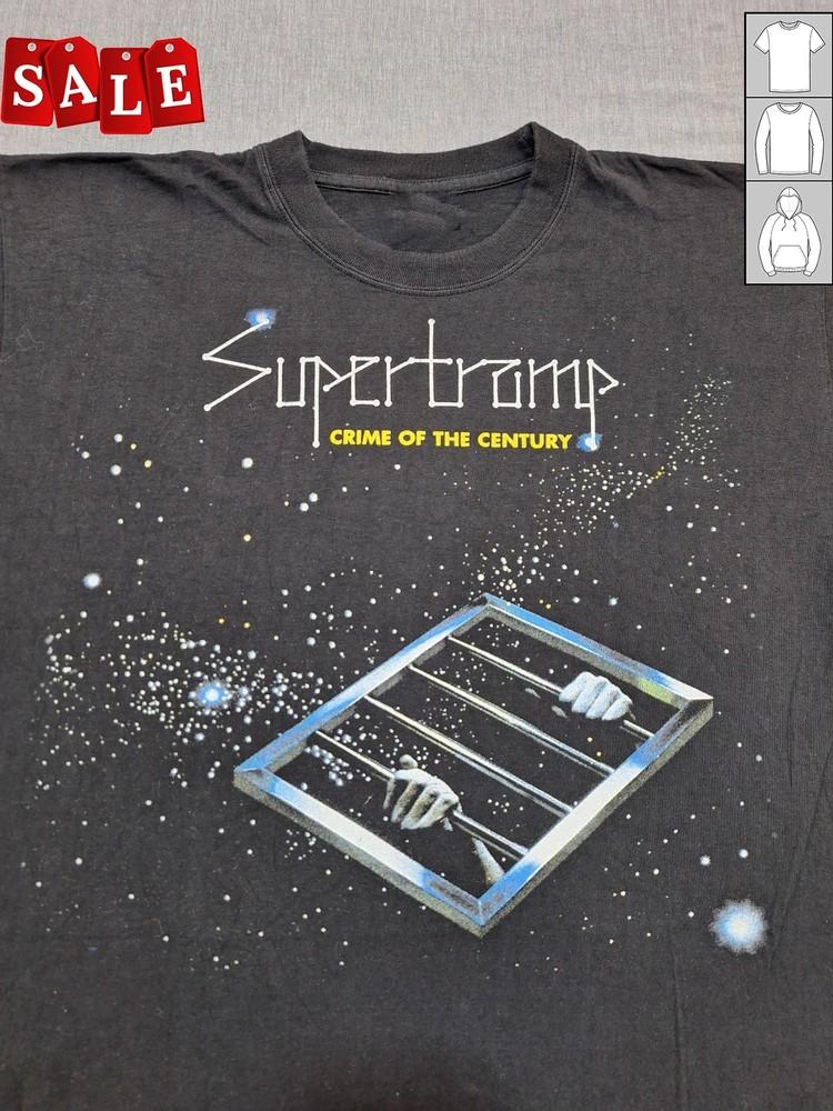 

New SUPERTRAMP Crime of the century one more for the road Gift For Fans TH555 Unisex T-Shirt XXXXL