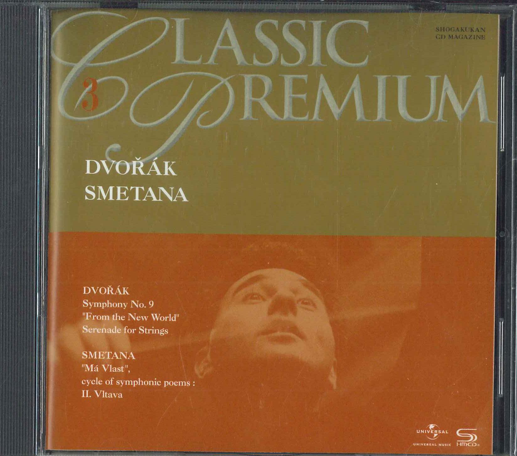 

CD - Classic Premium 3 Дворжак/Сметана Sy SHCP3 UNIVERSAL 2014 Япония Классика Б/У