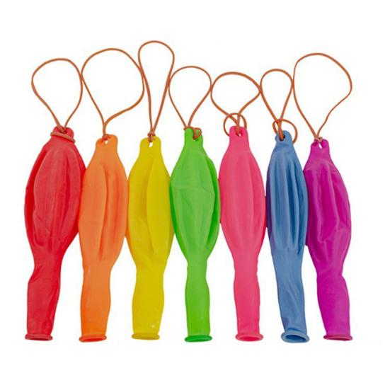 32 ks Heavy Duty Latexové balónky Odrážecí děrovací balónky s otvorem Gumová rukojeť Párty balónky Dětská narozeninová párty Svatební výzdoba