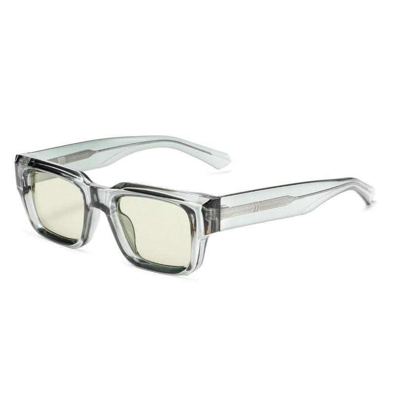 Fashion Black Square Sunglasses High Quality Brand Design Eyewear Women Men Retro Gradient Sun Glasses Uv400 Shades