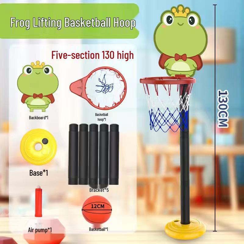 Adjustable Height Basketball Hoop for Kids - Indoor/Outdoor Play