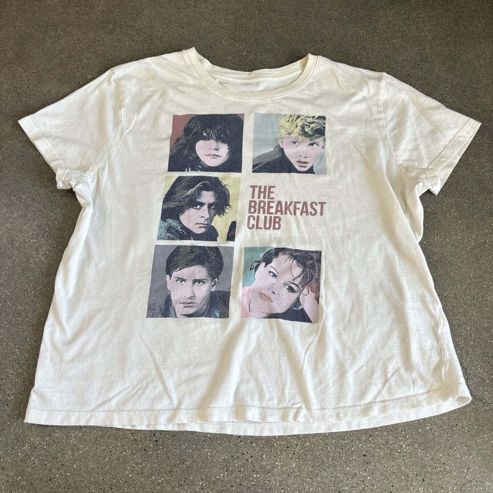 The Breakfast Club Band White Cotton Shirt Unisex BL570 XL