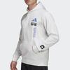 Adidas Casual Sports Pullover Hoodie Men Tops White GI6397
